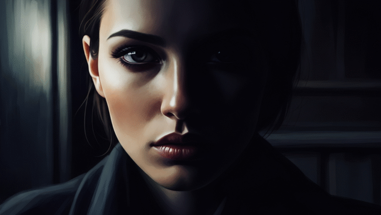 The eyes of the unreadable girl